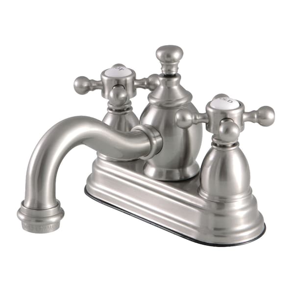 KS7108BX 4" Centerset Bathroom Faucet, Brushed Nickel